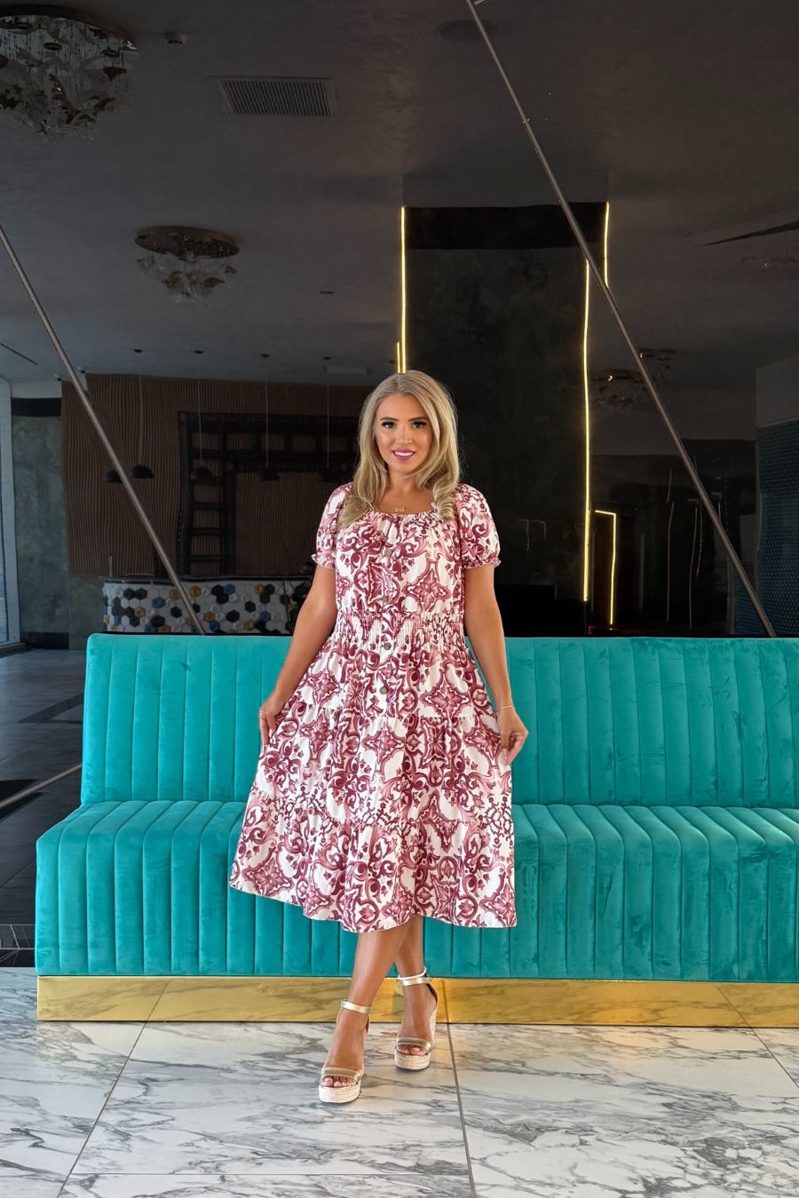 Rochie Noelia abstract
