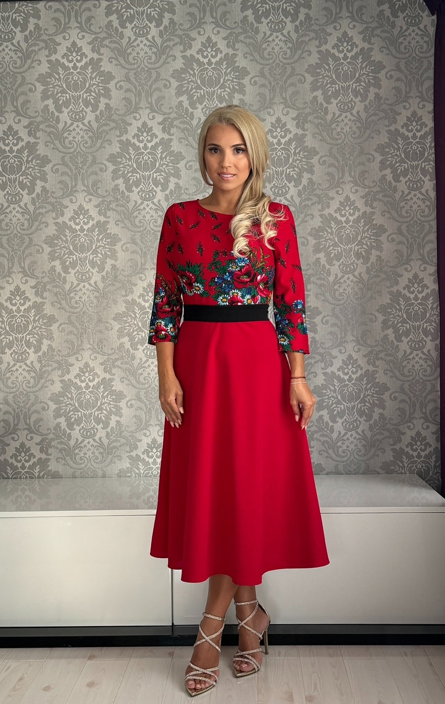 Rochie Erica gipsy rosu