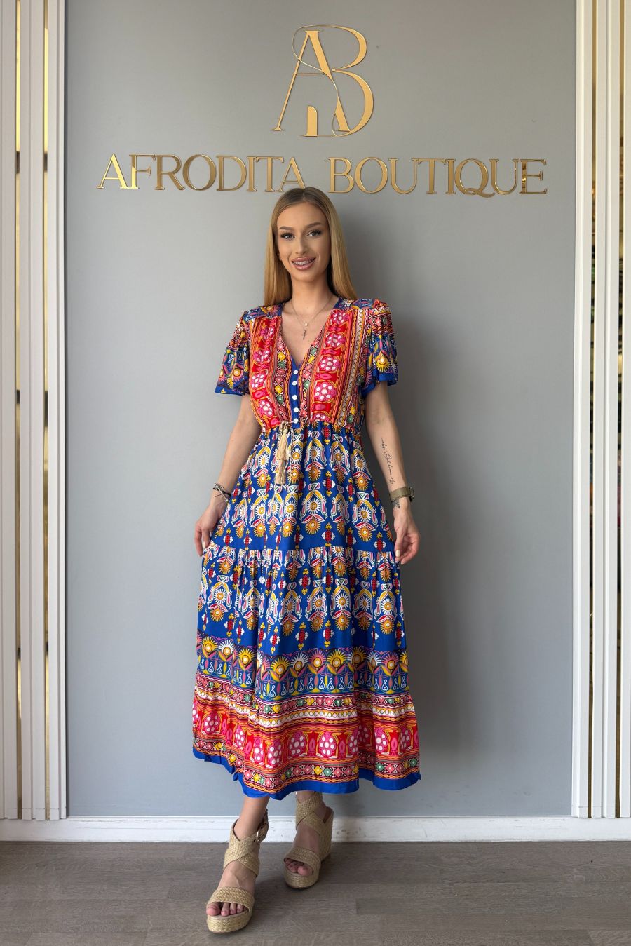 Rochie Sonia imprimeu