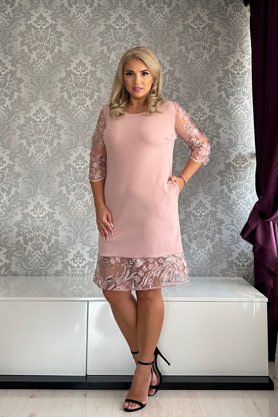 Rochie Bianca 3D speciala