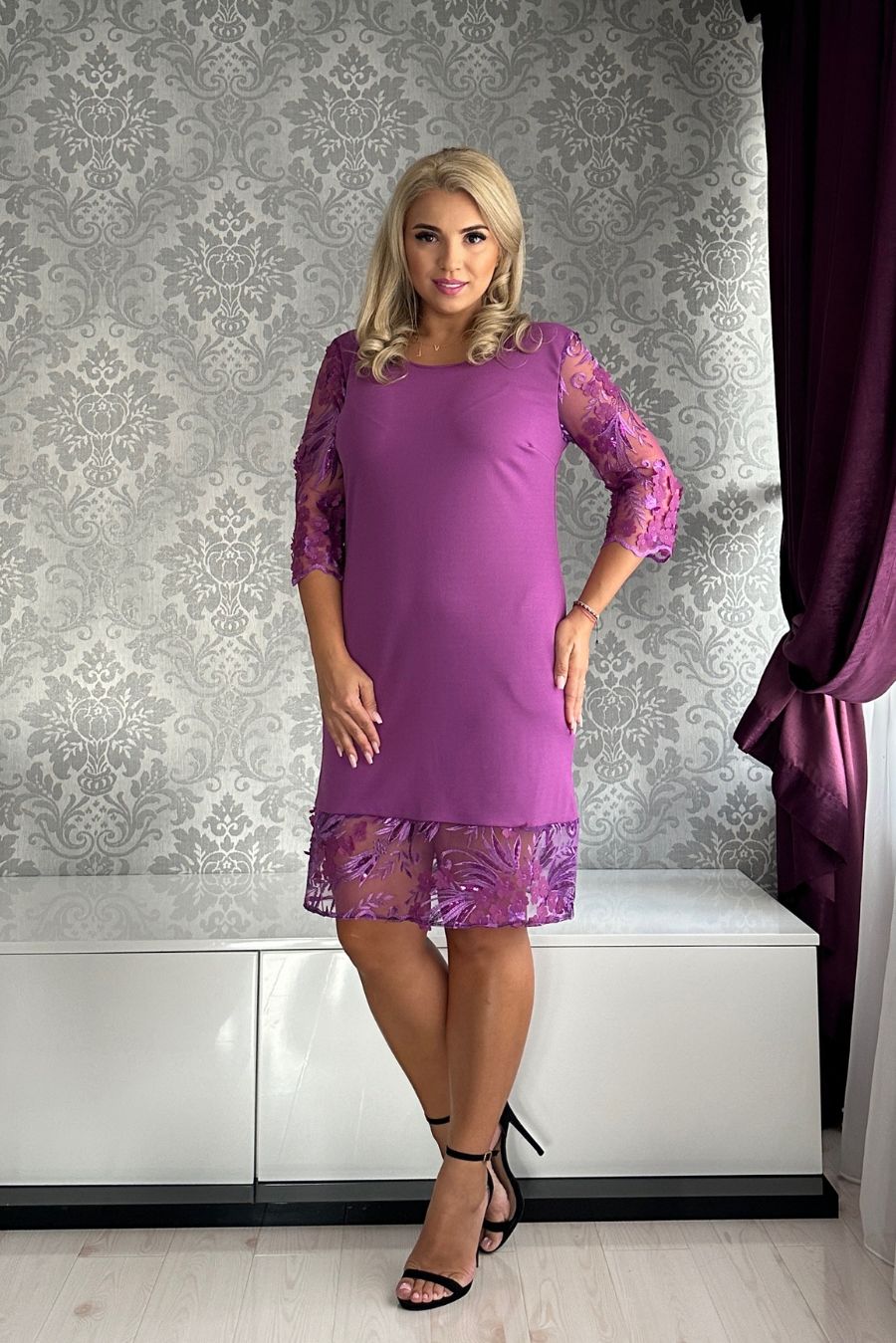 Rochie Bianca 3D speciala