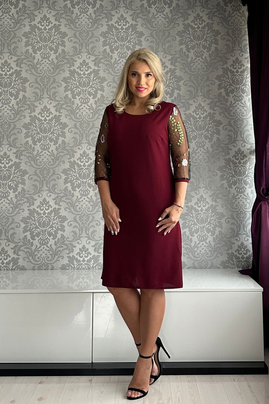 Rochie Floris dreapta