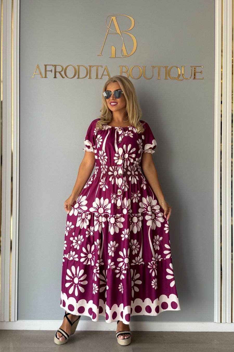Rochie Noelia flori