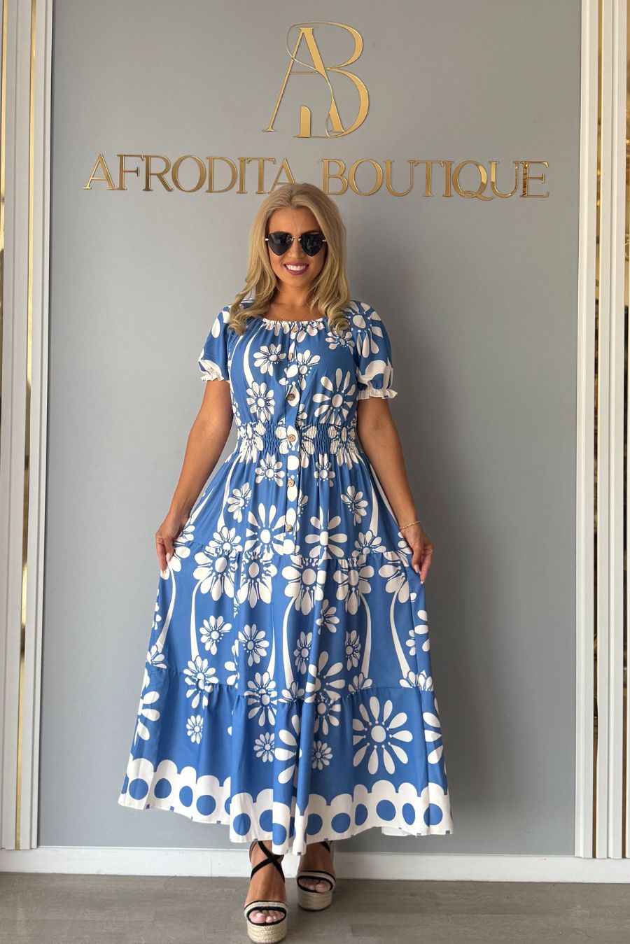 Rochie Noelia flori