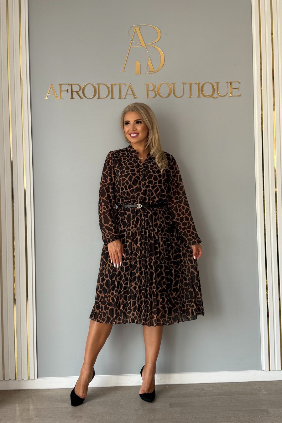 Rochie Vio leopard