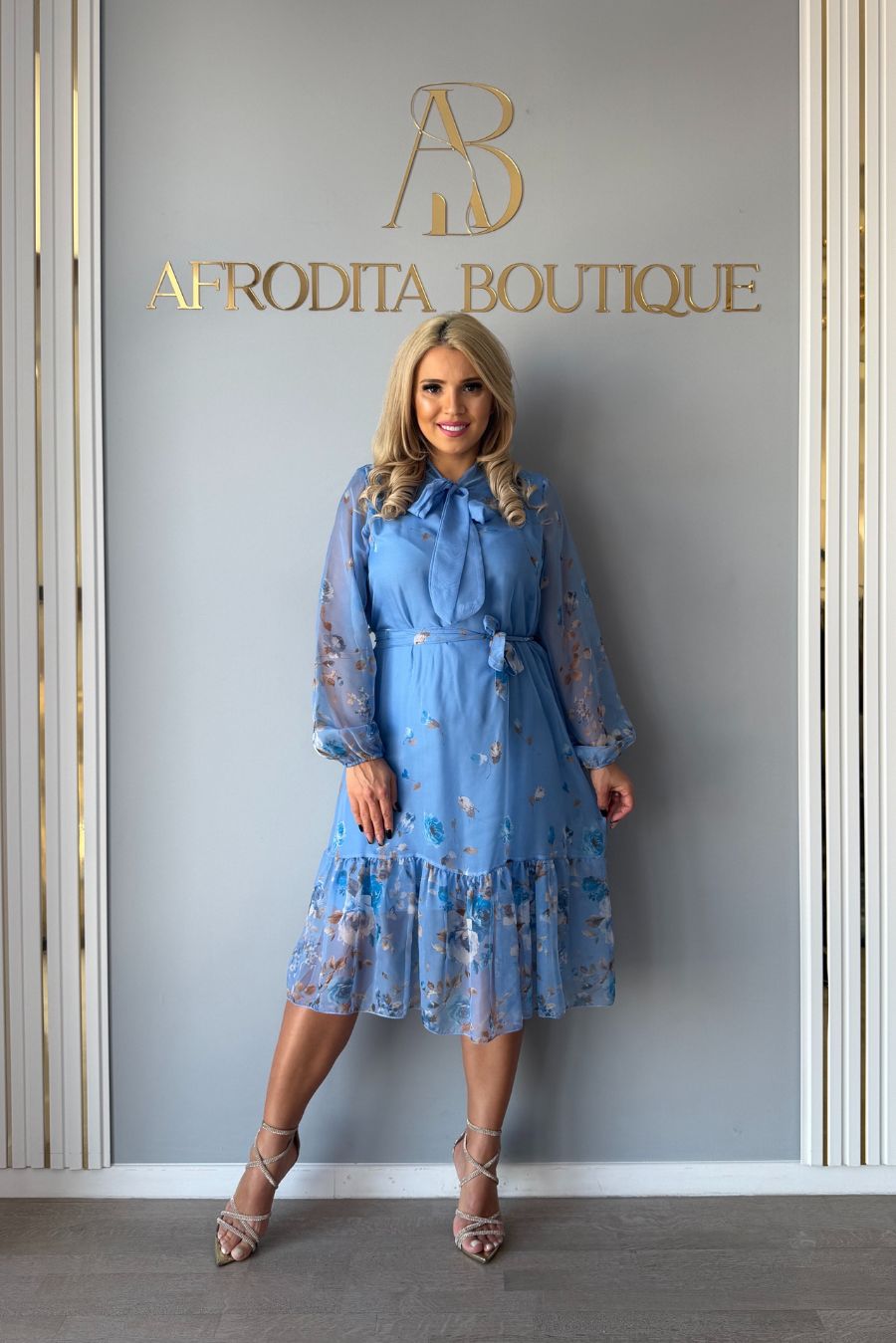 Rochie Zenya bleu