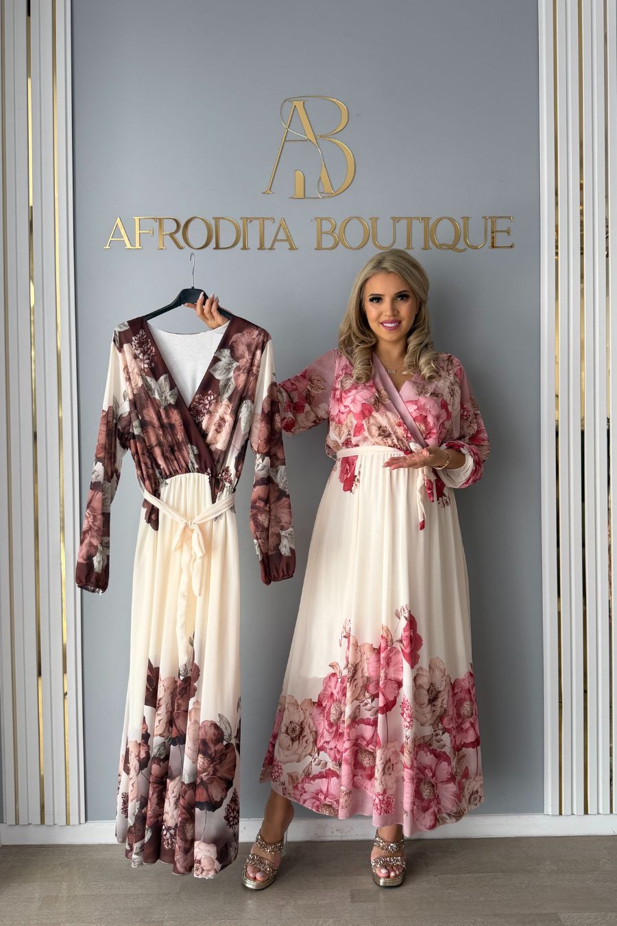 Rochie Alina floricele