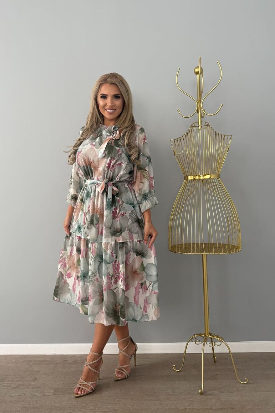 Rochie Iustina imprimeu