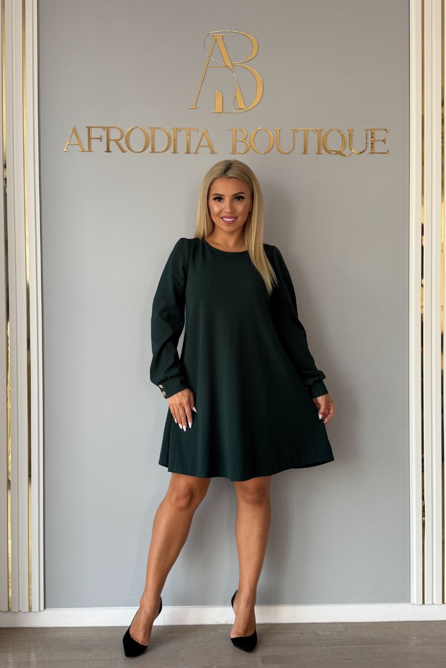 Rochie Urban verde