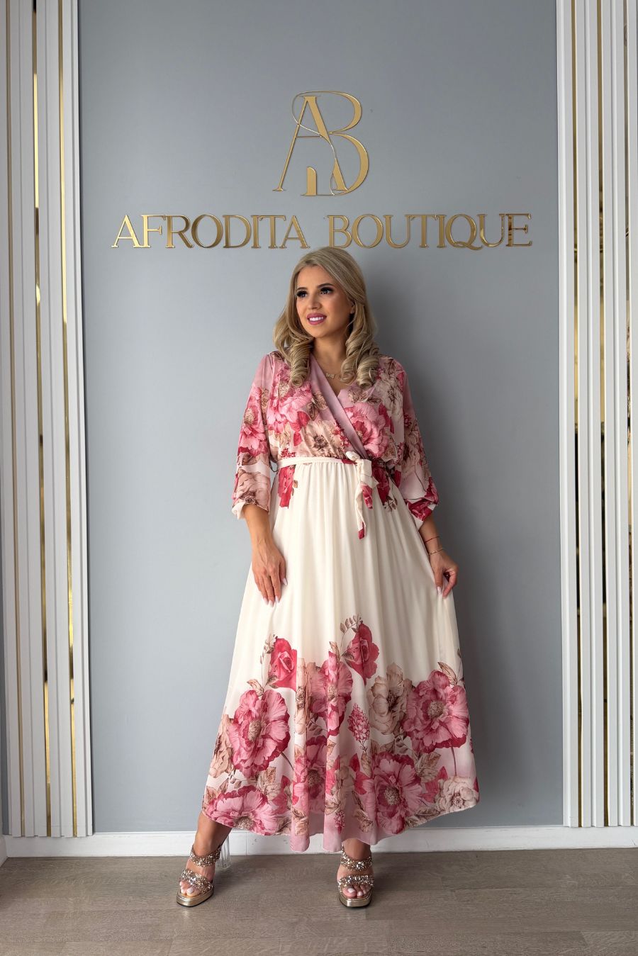 Rochie Alina floricele