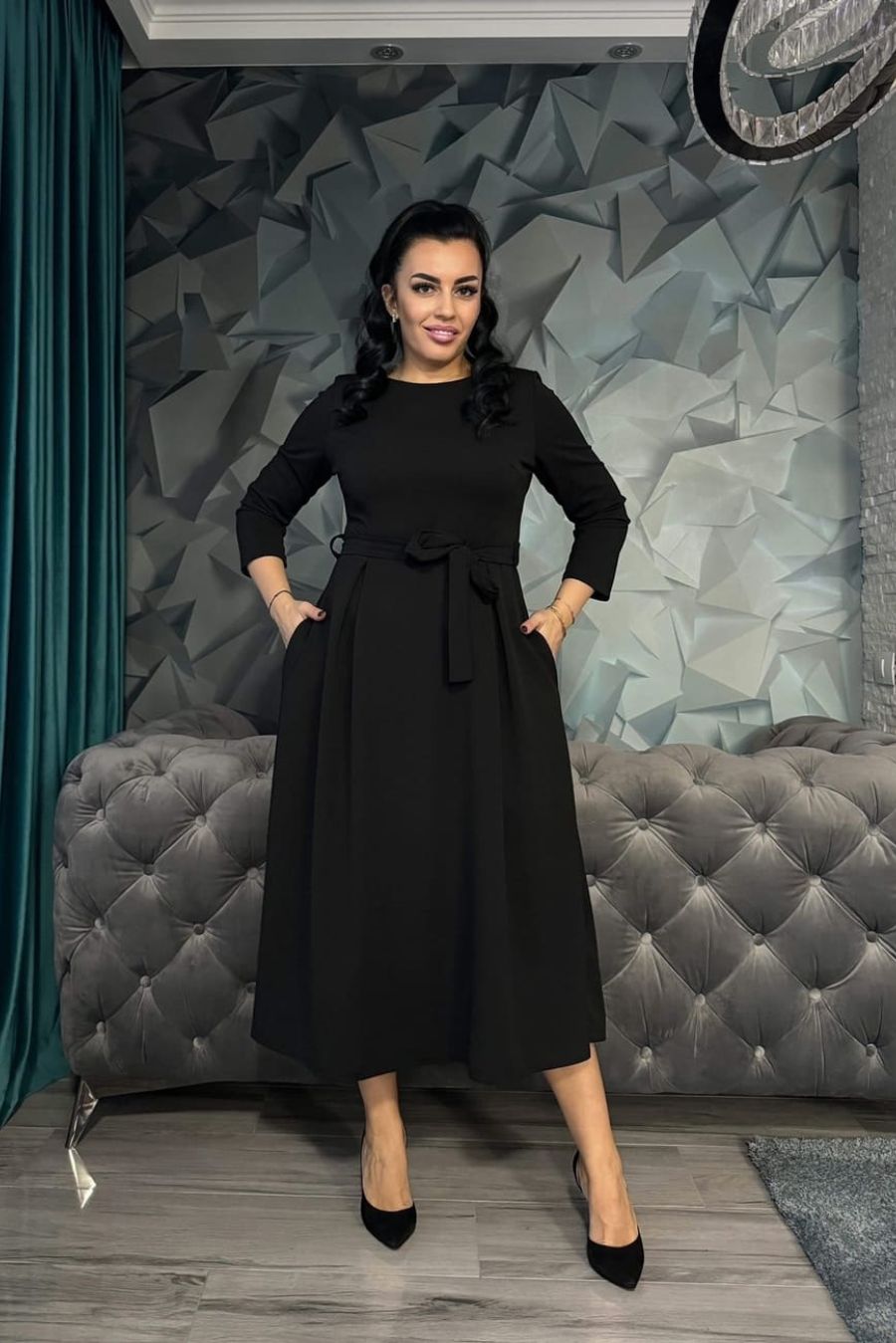 Rochie Marybella verde