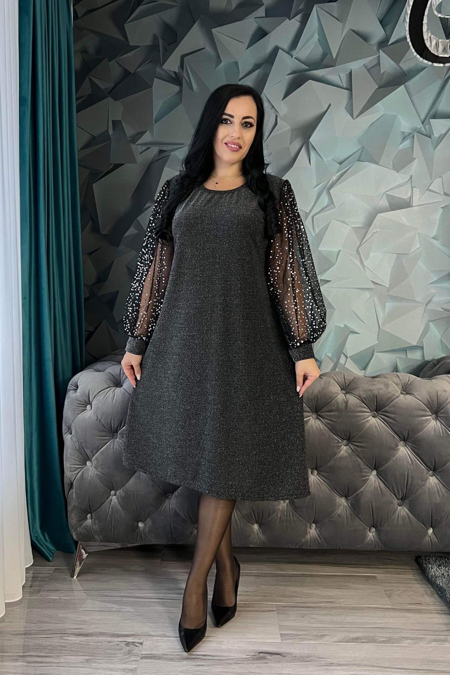 Rochie Ilona lurex