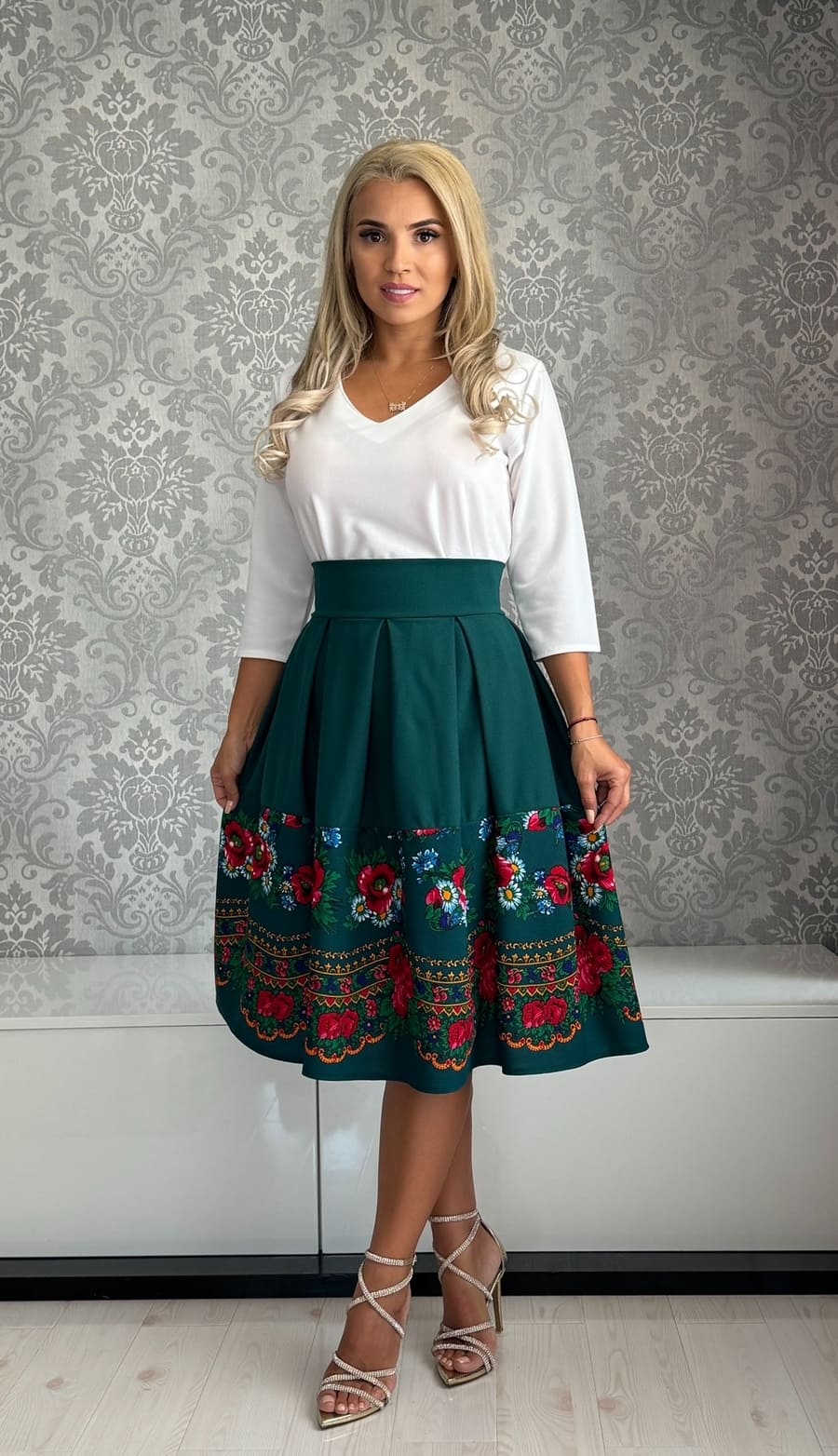 Fusta Maria gispy verde