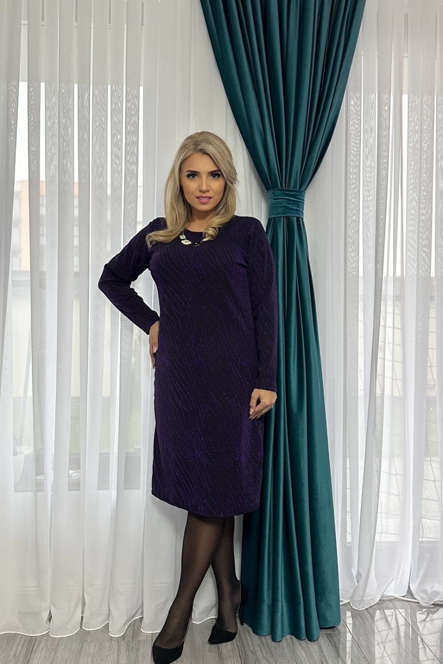 Rochie Mirabela lurex