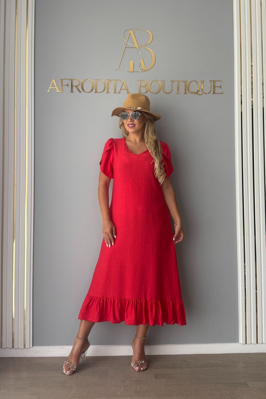 Rochie Alexandra rosu