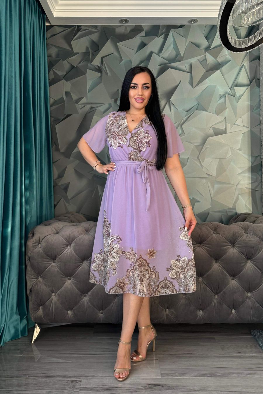 Rochie Amalia voal