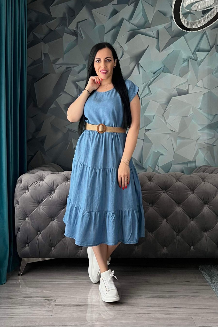 Rochie Aylin denim