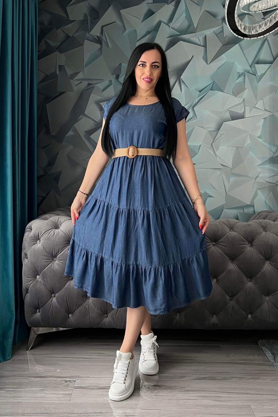 Rochie Aylin denim