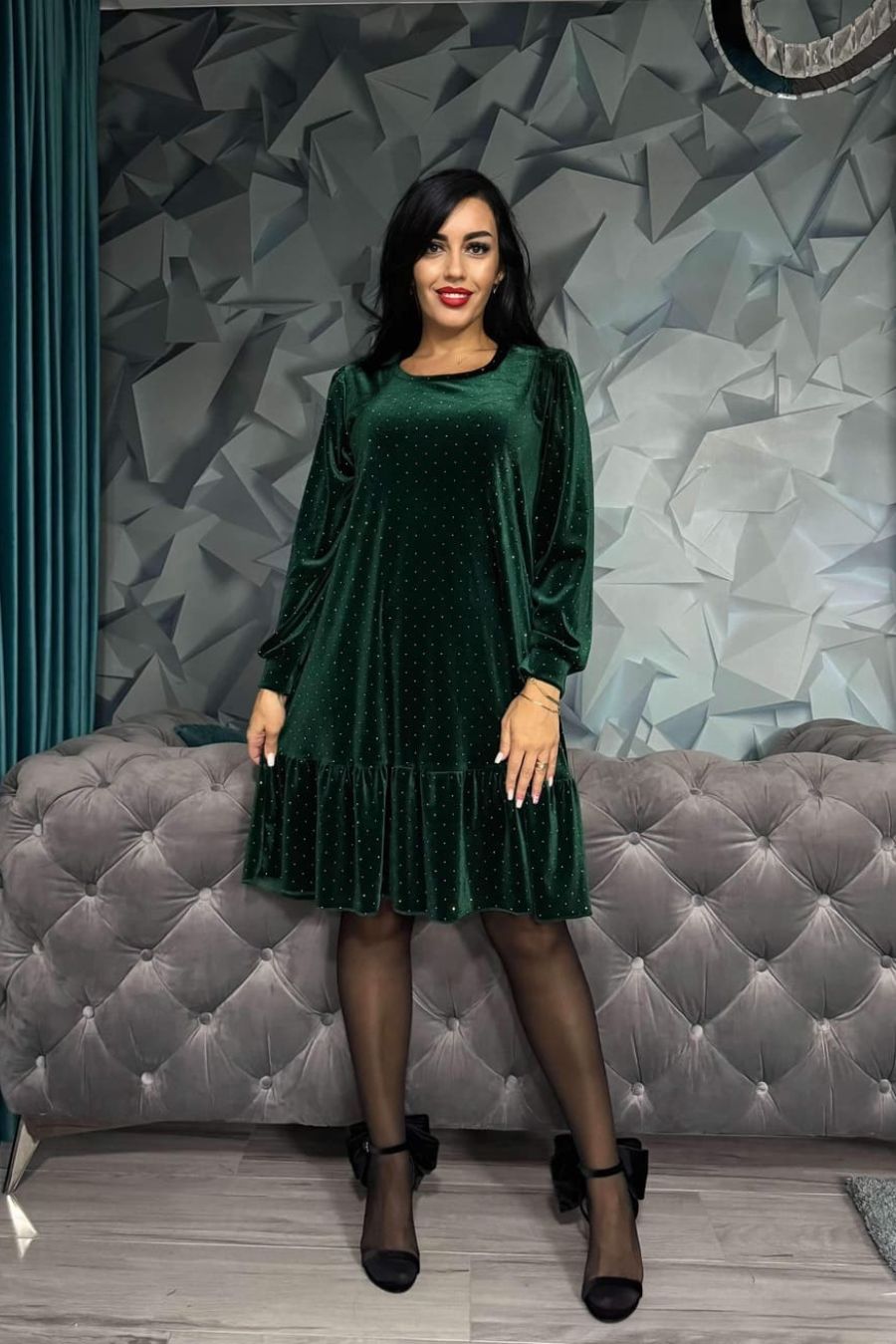 Rochie Dory catifea