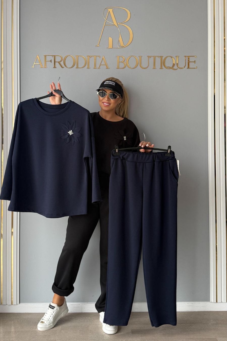 Set Geanina R bleumarin