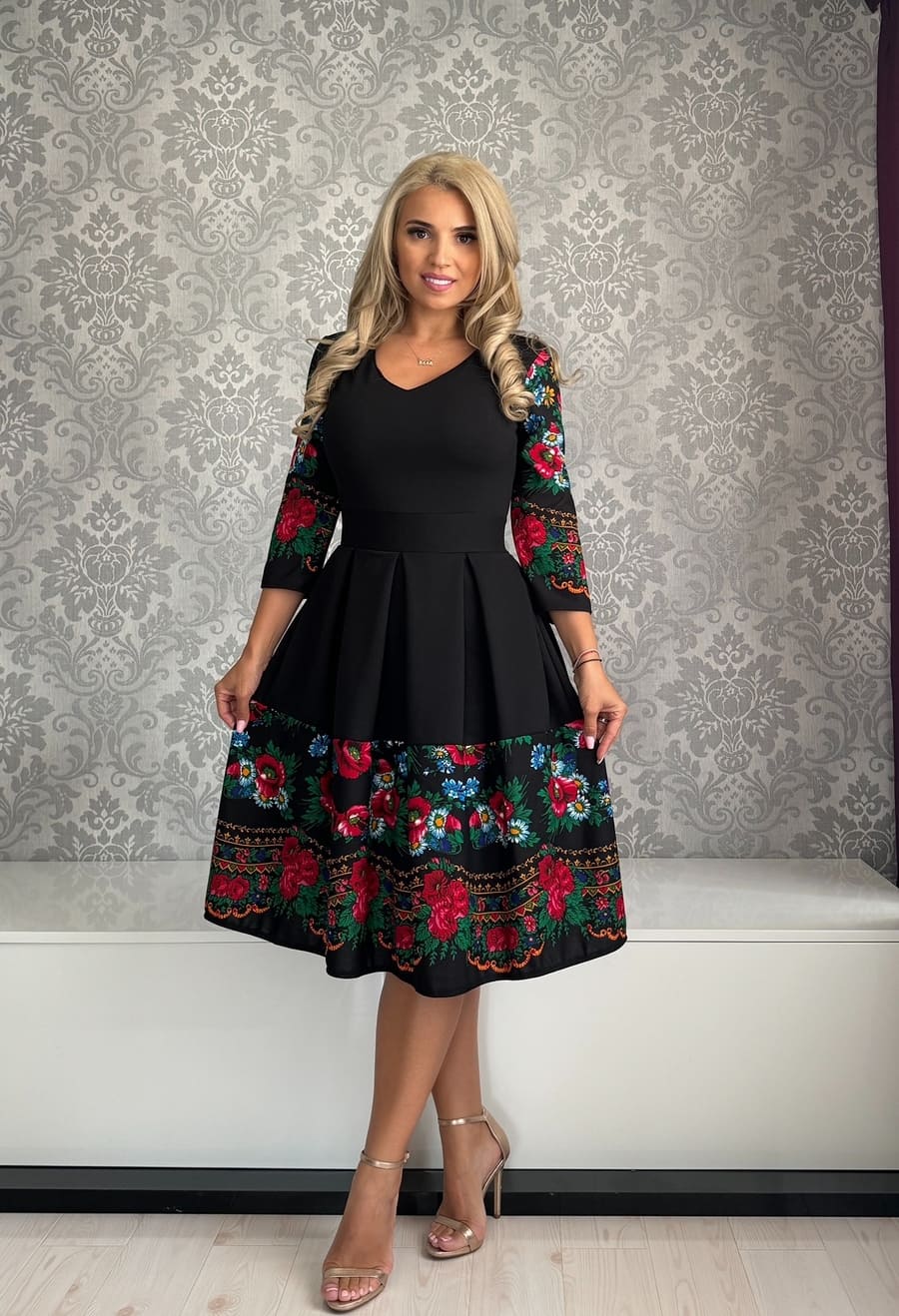 Rochie Izabela gipsy neagra