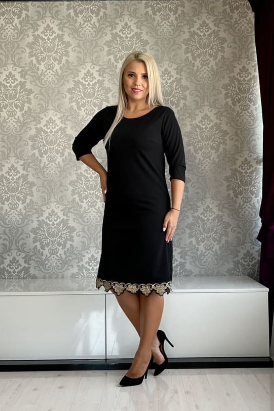 Rochie Luna ml neagra