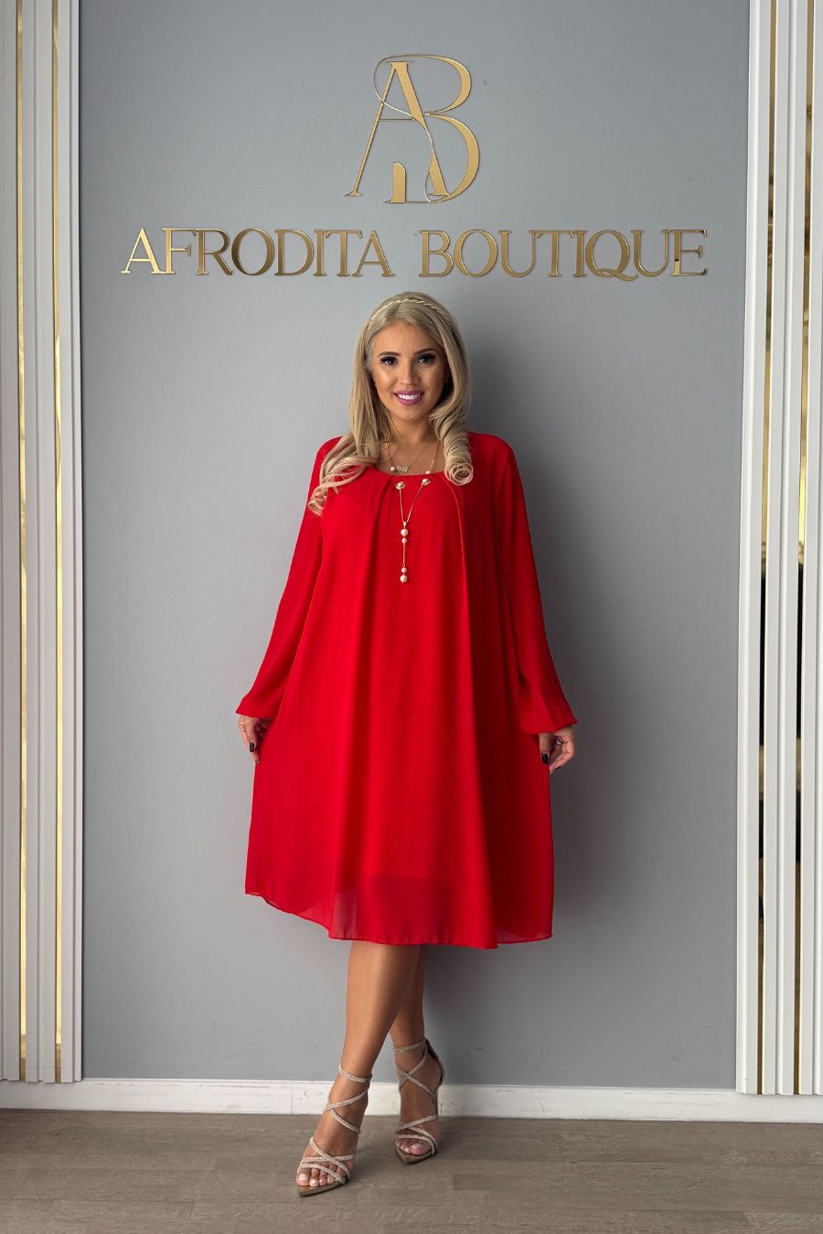 Rochie Lumina rosu