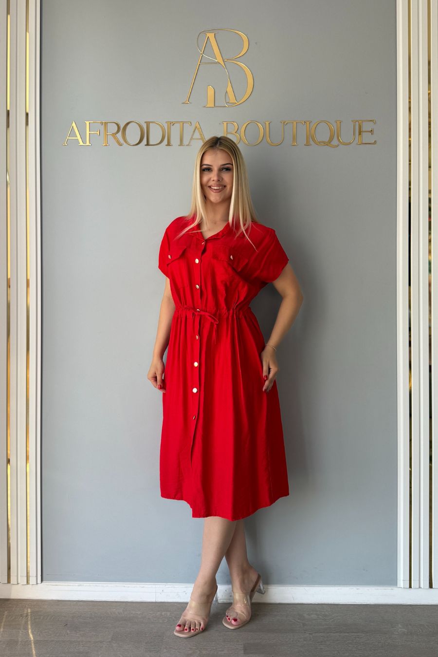 Rochie Nicole rosu