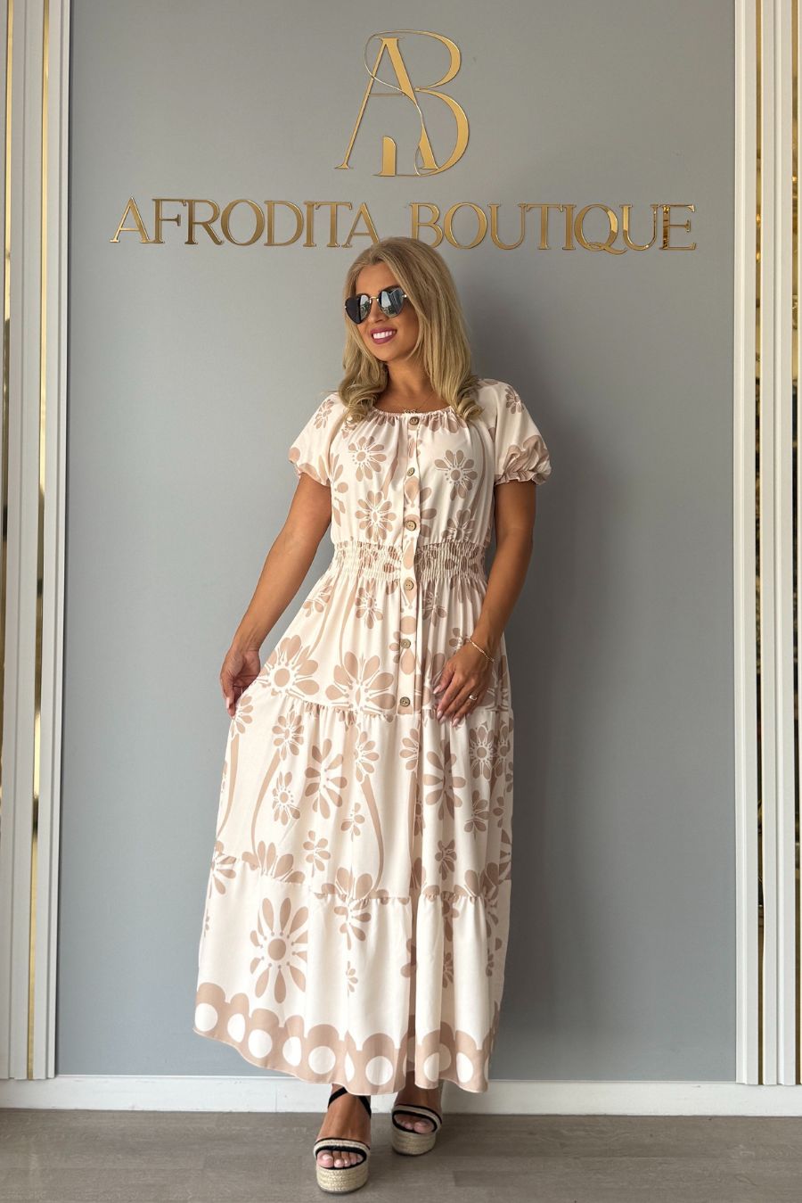 Rochie Noelia flori