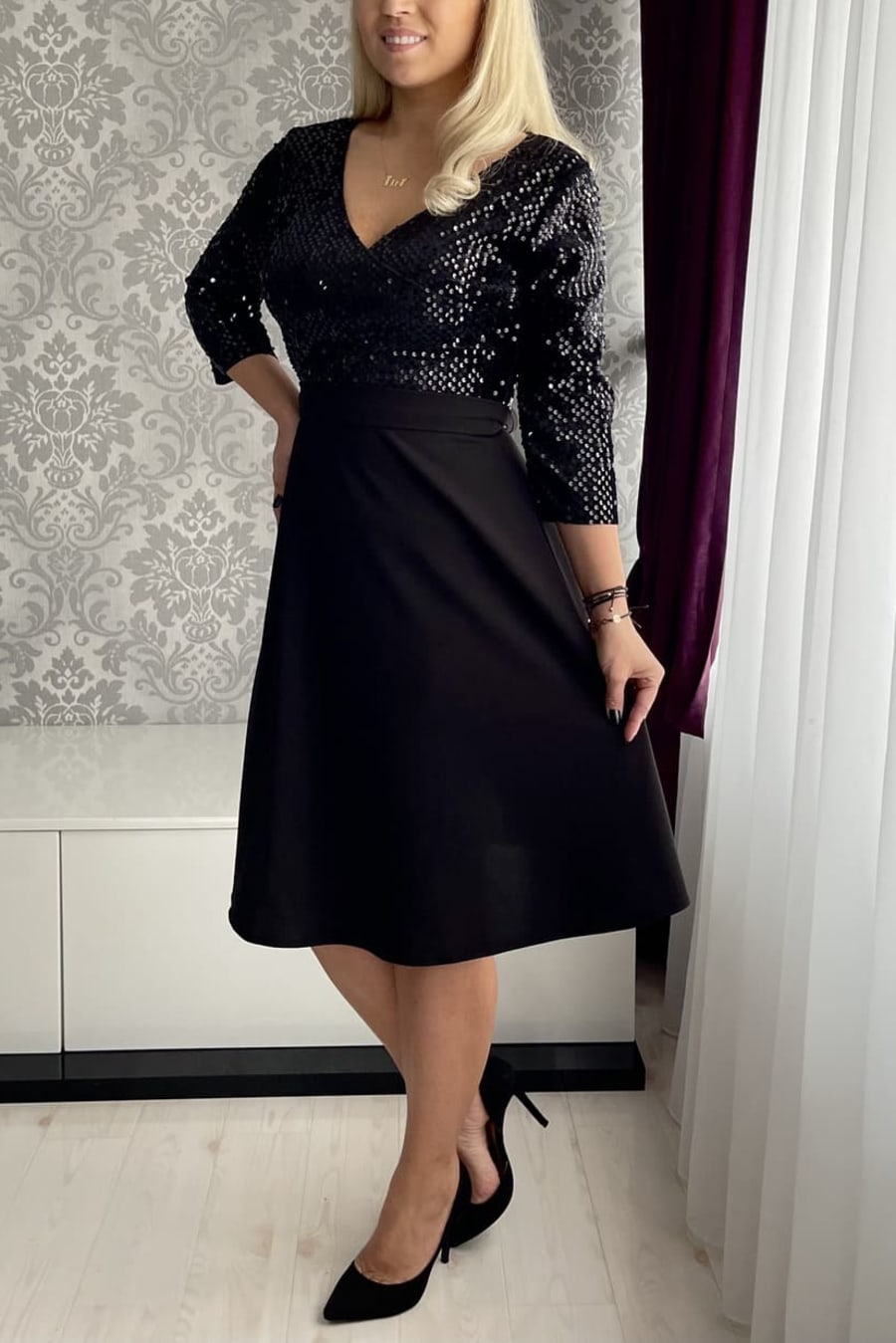 Rochie Carla neagra