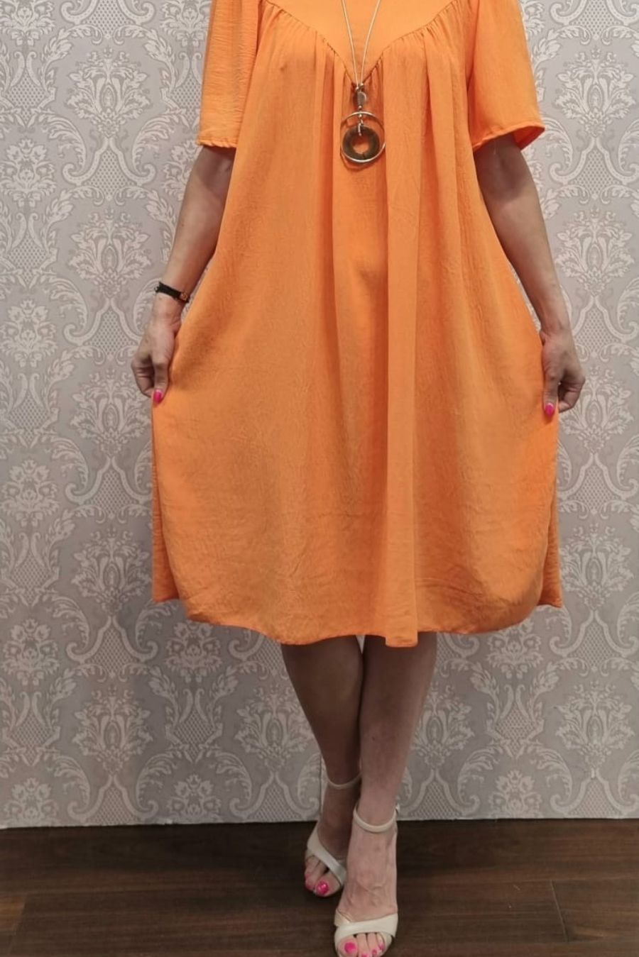 Rochie portocaliu tuti